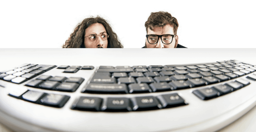 Tastatur-Wir suchen dich