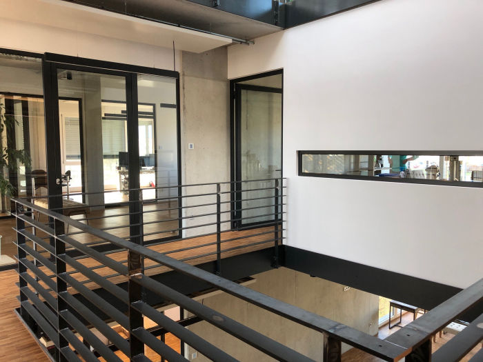 Eine Sichtachse im 1. Stock